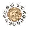 Tibetan Style Bead Caps LS-AA188-AS-NR-4