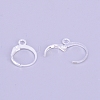 Brass Leverback Earring Findings KS-TAC0003-12S-2
