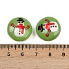 Christmas Handmade Lampwork Enamel Beads LAMP-C020-03H-4