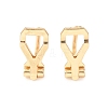 316 Surgical Stainless Steel Clip-on Earring Findings X-STAS-P397-02G-1
