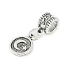 Rack Plating Brass European Dangle Charms LS-KK-R200-14AS-2