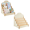 4-Tier Wood Card Display Stand ODIS-WH0025-219-1