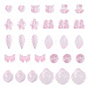 64Pcs Gradient Color Transparent Glass Beads GLAA-TA0003-48C-1