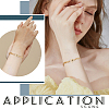4 Sets 2 Colors Brass Micro Pave Cubic Zirconia Fold Over Clasps KK-BBC0001-46-5