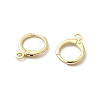 Brass Huggie Hoop Earring Findings KK-L179-04G-A-2