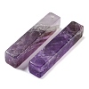 Natural Amethyst Pendants G-M417-02E-2