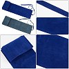 4Pcs 2 Colors Double-Sided Velvet Tarot Cards Storage Bags ABAG-CN0001-05-6