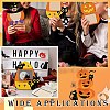 4 Bags 4 Styles Halloween Unfinished Wood Photo Frames WOOD-CJ0002-63-7
