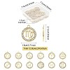 24Pcs 12 Styles Zinc Alloy Crystal Rhinestone Pendants FIND-FS0004-40-4