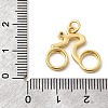 Brass Micro Pave Cubic Zirconia Pendants KK-H092-09A-G-3