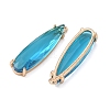Transparent Glass Pendants GLAA-T007-15G-2
