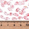 Baking Paint Transparent Glass Beads DGLA-T004-06G-4