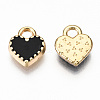 Alloy Enamel Charms ENAM-S126-015D-RS-3