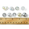 40Pcs 9 Styles Acrylic Beads MACR-FS0001-66-6