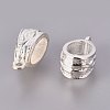 Tibetan Silver Color Plated Tube Bails K08IW022-2