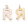 Brass Enamel Pendants KK-R139-04R-2