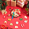 Christmas Opaque Resin Decoden Cabochons RESI-SP0001-03-6