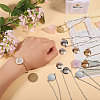 304 Stainless Steel Cable Chains Bracelets Making BJEW-CA00003-3
