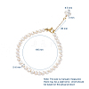 Natural Cultured Freshwater Pearl Beaded Bracelets BJEW-JB04997-2