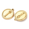 304 Stainless Steel Pendants STAS-P432-01E-G-2