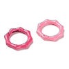 10Pcs Spray Painted Alloy Spring Gate Rings FIND-YW0001-61-2