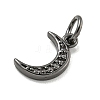 Brass Cubic Zirconia Pendants KKB-L215-046B-2