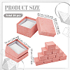 20Pcs Marble Print Paper Display Boxes for Watch CON-GO0001-24-2