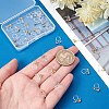 SUNNYCLUE 20Pcs 2 Colors 304 Stainless Steel Clip-on Earring Component STAS-SC0004-29-3