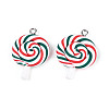 Handmade Polymer Clay Pendants CLAY-N013-30A-02-2