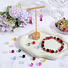 384Pcs 16 Colors Transparent Acrylic Beads TACR-SC0001-37-4
