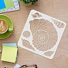 Plastic Reusable Drawing Painting Stencils Templates DIY-WH0172-498-3