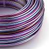 5 Segment Colors Round Aluminum Craft Wire AW-E002-2mm-B09-2