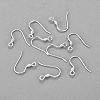 304 Stainless Steel Earring Hooks STAS-H436-04S-1