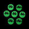 Luminous Frosted Acrylic Beads FACR-T008-02N-3