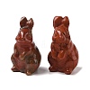 Natural Red Jasper Sculpture Display Decorations G-C244-01Q-1