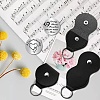 CREATCABIN Pocket Hug Token Long Distance Relationship Keepsake Keychain Making Kit DIY-CN0002-67J-6