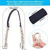 Cowhide Leather Cord Chain Bag Strap FIND-WH0056-27G-01-2