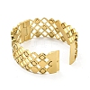 304 Stainless Steel Pave Crystal Rhinestone Hollow Out Hinged Bangles for Women BJEW-D044-01C-G-3