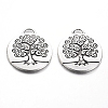 Tibetan Style Alloy Enamel Pendants Setting LS-TIBEP-3395-AS-NR-1