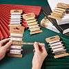 5 Sets 5 Styles Polyester Printed Satin Ribbon & Grosgrain Ribbons Sets OCOR-TA0001-40-6