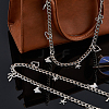 3Pcs Alloy Twisted Chain Bag Strap AJEW-FH00023-6