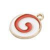 Christmas Alloy Enamel Pendants ENAM-S027-01F-G-2