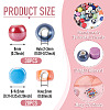 Handmade Porcelain Beads PORC-TA0001-71-4