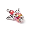 Transparent Acrylic Pendants PALLOY-JF03574-03-4