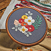 DICOSMETIC 9Pcs 9 Style Plastic Cross Stitch Embroidery Hoops FIND-DC0004-90-4