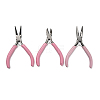 (Defective Closeout Sale: Rusty) 3Pcs 3 Styles Steel Pliers Set PT-XCP0001-13-1