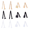 6 Sets 6 Style Nylon Womens Low Back Bra Converter DIY-FH0006-51-1