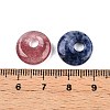 Natural & Synthetic Mixed Stone Donut Charms G-N344-39A-3