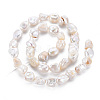 Natural Keshi Pearl Beads Strands PEAR-S021-072-2