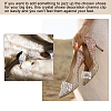 AHADEMAKER 4Pcs 2 Style Detachable Alloy Crystal Rhinestone Shoe Buckle Clips FIND-GA0002-15-6